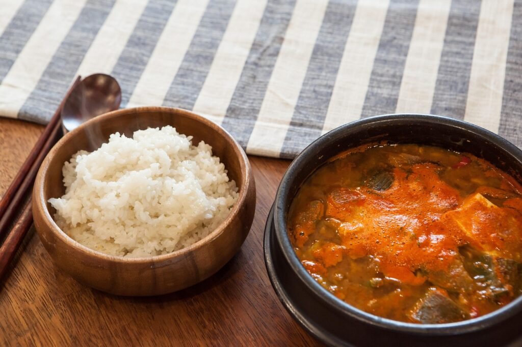 korean, ttukbaegi, cheonggukjang, kfood, korea, food, stew, dish